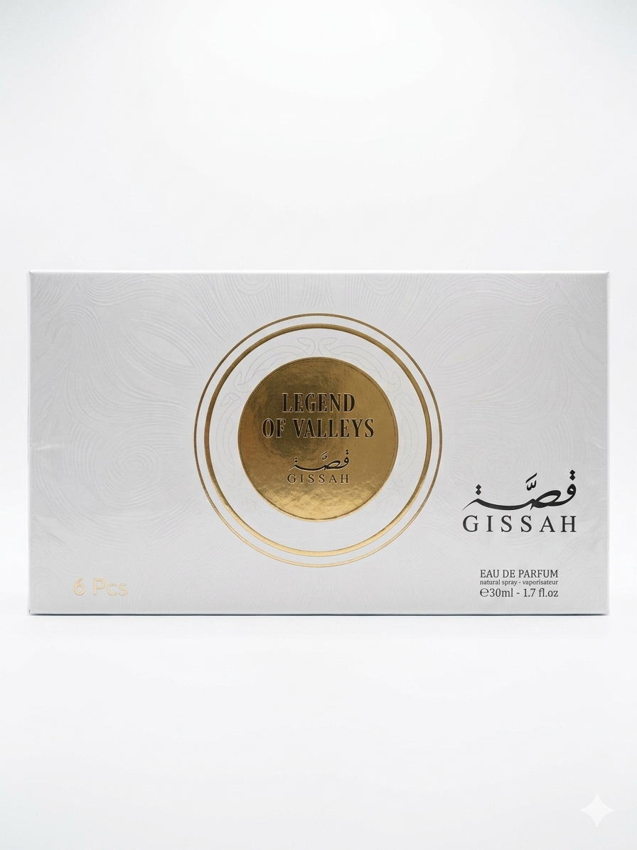 Gissah Legend Of Valleys Collection 6x30 ml