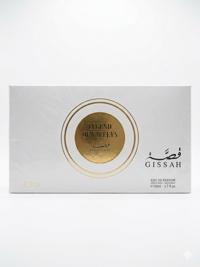 Gissah Legend Of Valleys Collection 6x30 ml