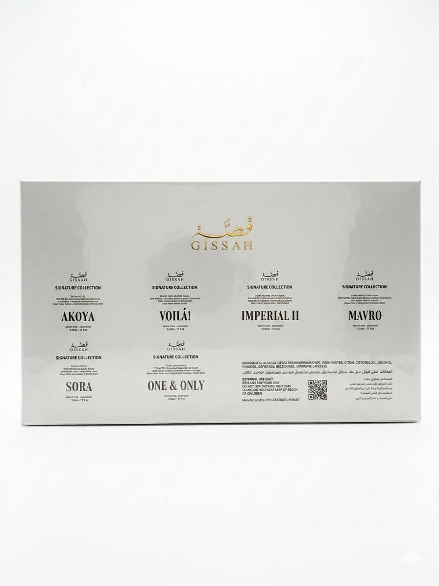 Gissah Legend Of Valleys Collection 6x30 ml